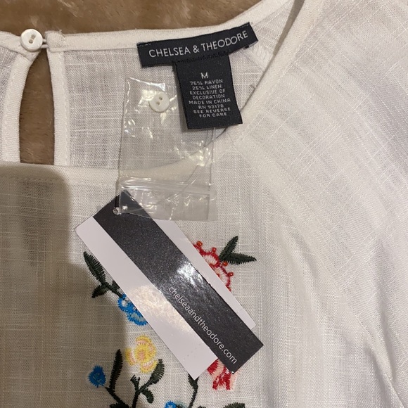 Chelsea & Theodore Bohemian Embroidered Floral 💕-P-21 - Picture 6 of 7